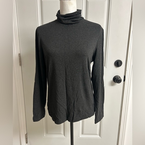 Chicos Magdalia Long Sleeve Turtleneck Alpaca Gray NWT 0 - Picture 1 of 6